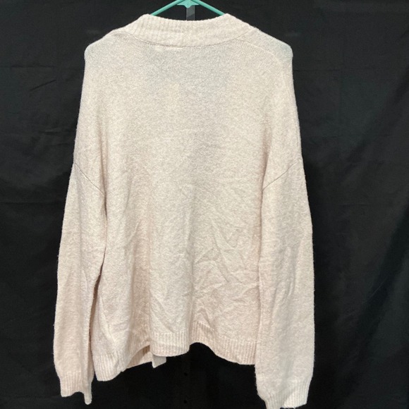 GAP Women's Cream Knit Open Front Cardigan Sweater Size Medium - Picture 3 of 10